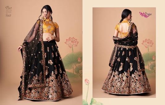 7317 Neo Romantic Vol-3 Zeel Soft Net Lehenga Choli