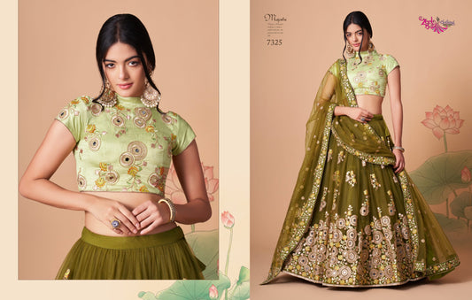 7325 Neo Romantic Vol-3 Zeel Soft Net Lehenga Choli