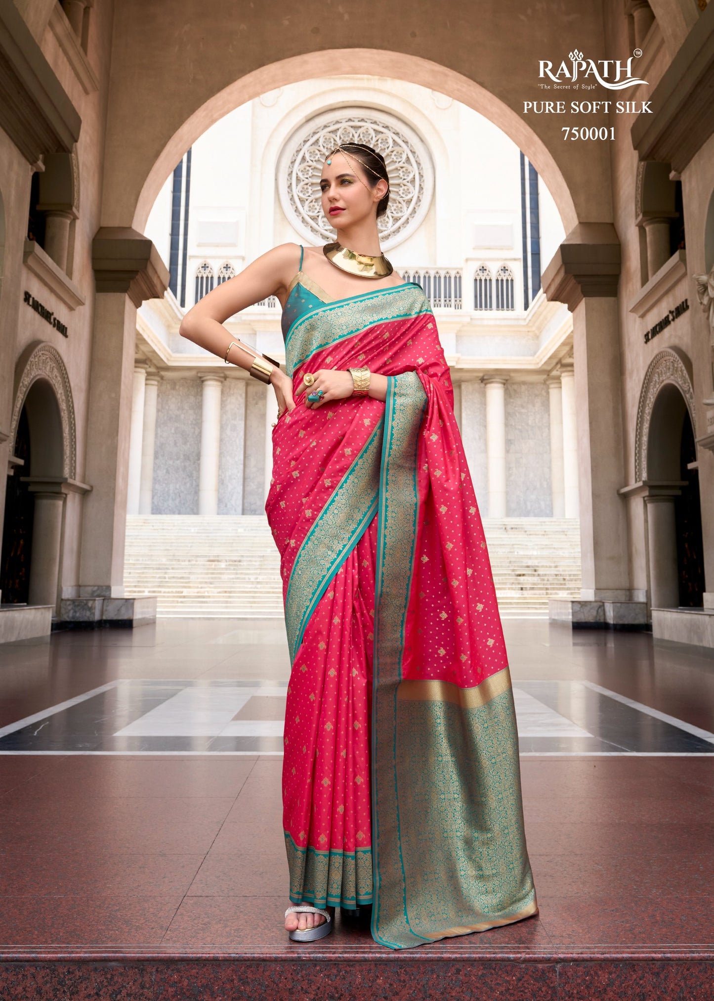 750001 Apollo Rajpath Soft Silk Sarees