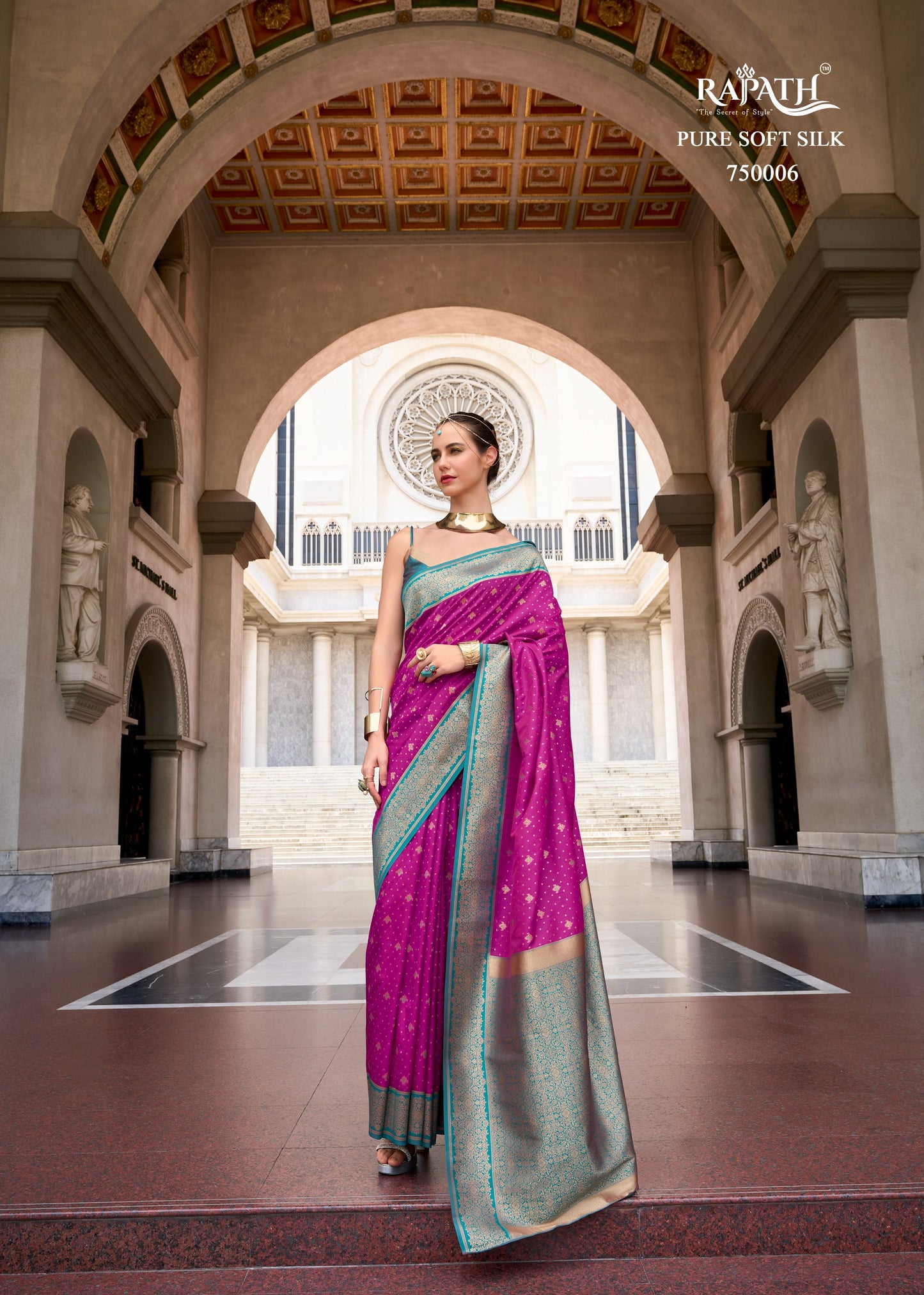 750006 Apollo Rajpath Soft Silk Sarees