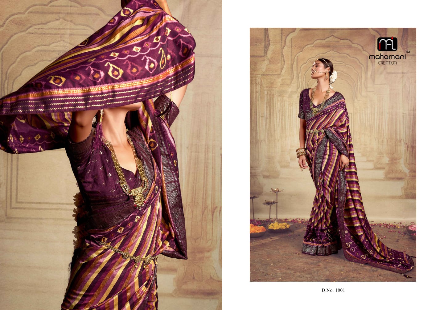 1001 Devnandini Mahamani Creation Sarees