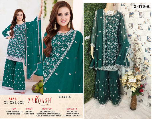 175A Zohra Zarqash Pakistani Readymade Suits