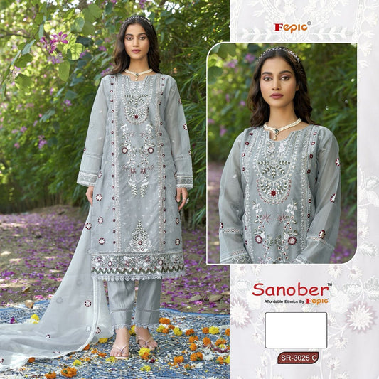 3025C Fepic Sanober Pakistani Readymade Suits