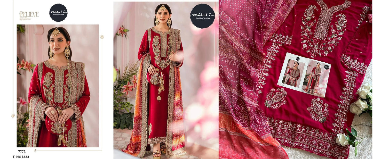 1333 Mehboob Tex Pakistani Salwar Suits