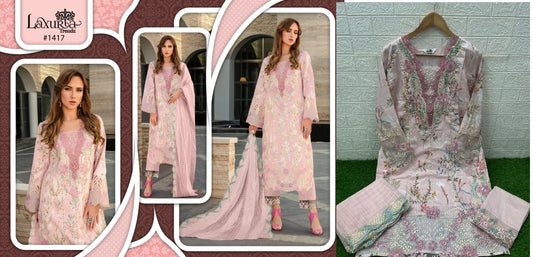 1417 Laxuria Trendz Pakistani Readymade Suits