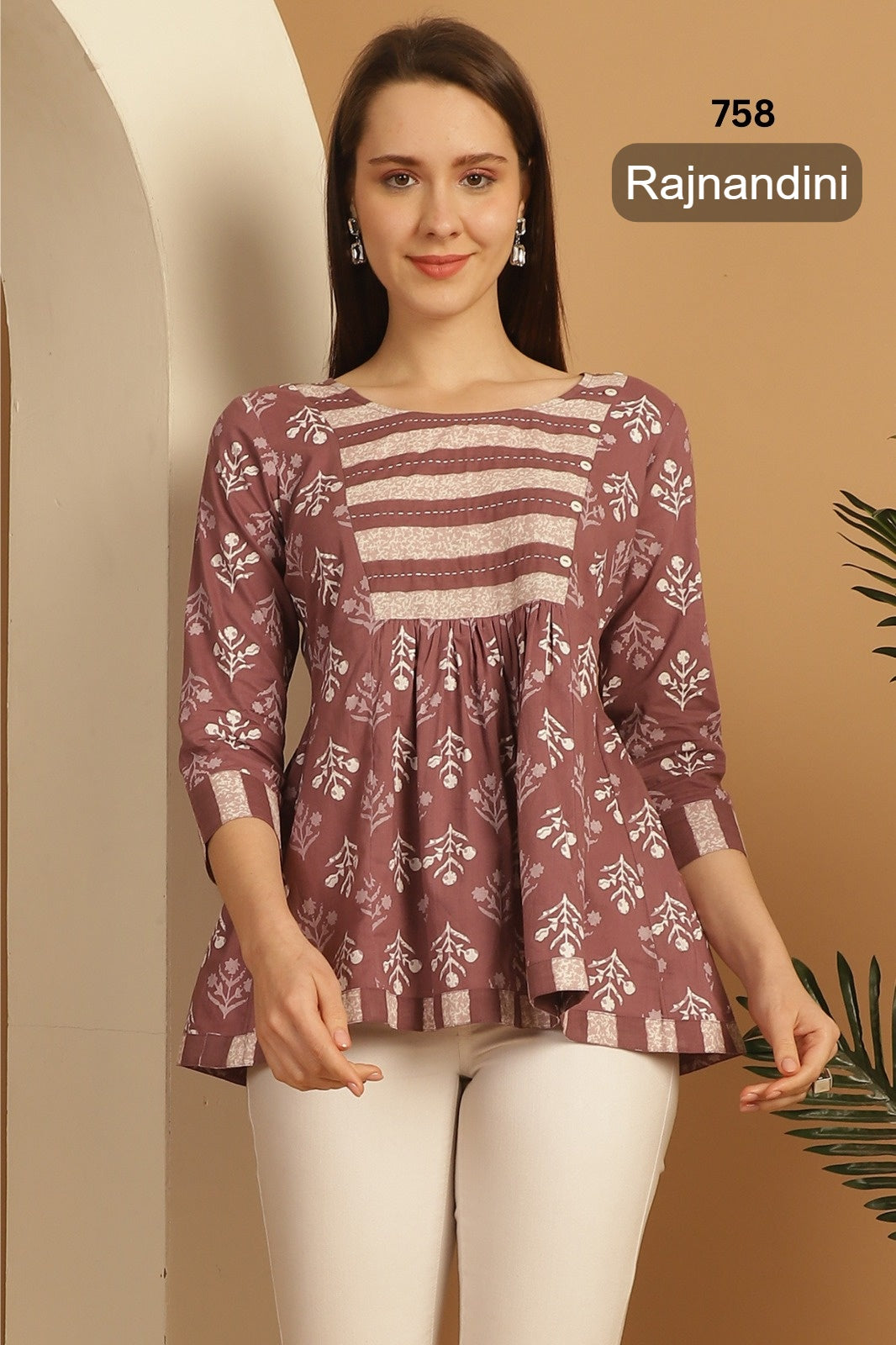 758 Rajnandini Cotton Women Top