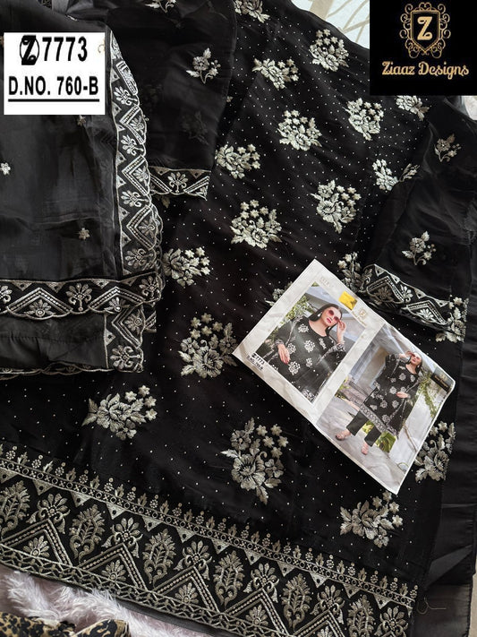 760-B Ziaaz Designs Jimmy Choo Pakistani Salwar Suits