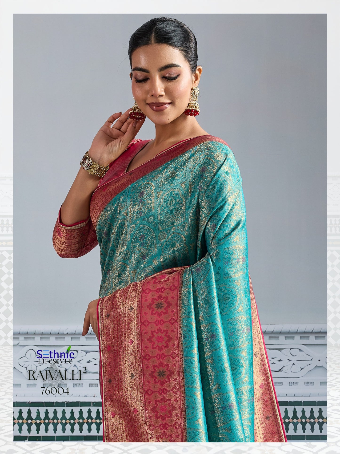 76004 Rajvalli Vol 2 Sethnic Kanjivaram Silk Sarees