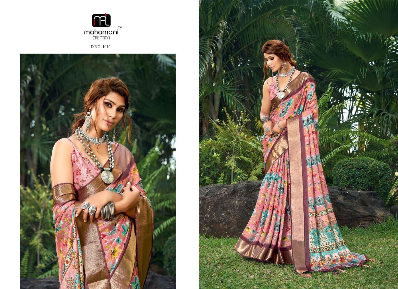 1010 Nancy Mahamani Creation Sarees