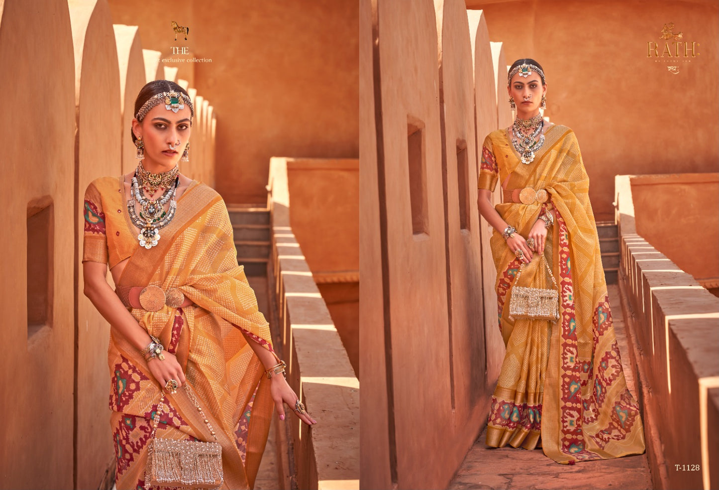1128 Mrugnayani Rath Sarees