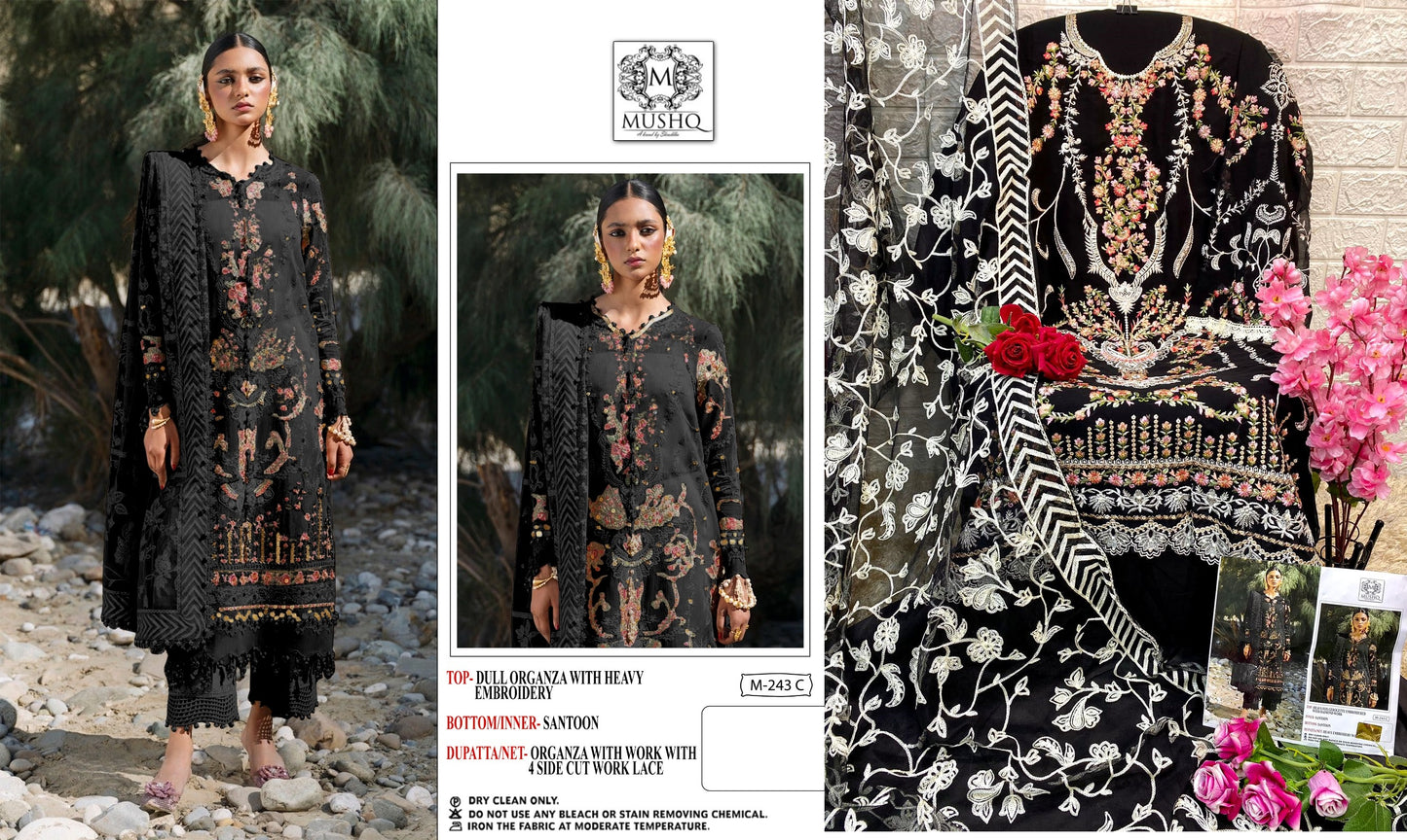 243C Mushq Pakistani Salwar Suits