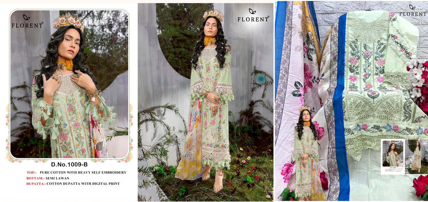 1009B Florent Pakistani Salwar Suits