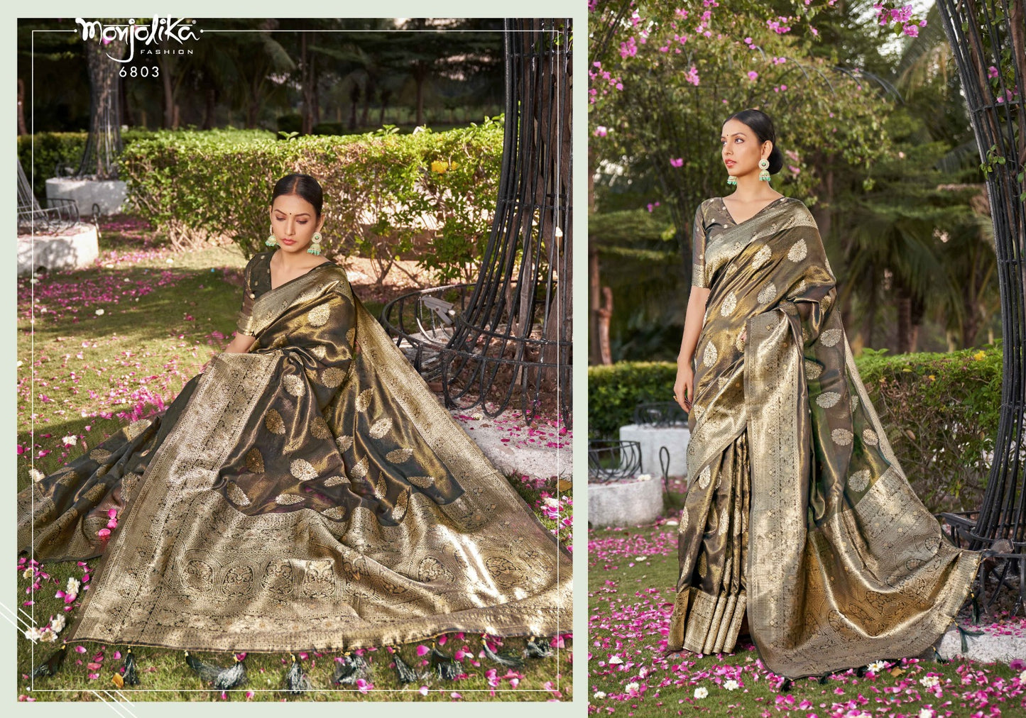 6803 Maheen Monjolika Fashion Sarees