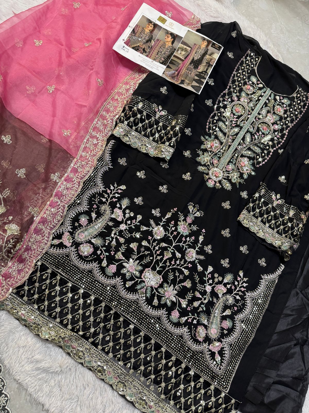 770 Ziaaz Designs Georgette Pakistani Salwar Suits