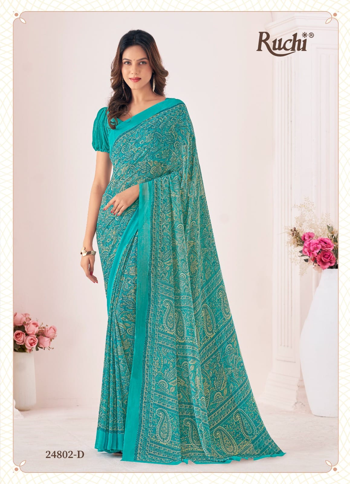 24802-D Ruchi Sarees