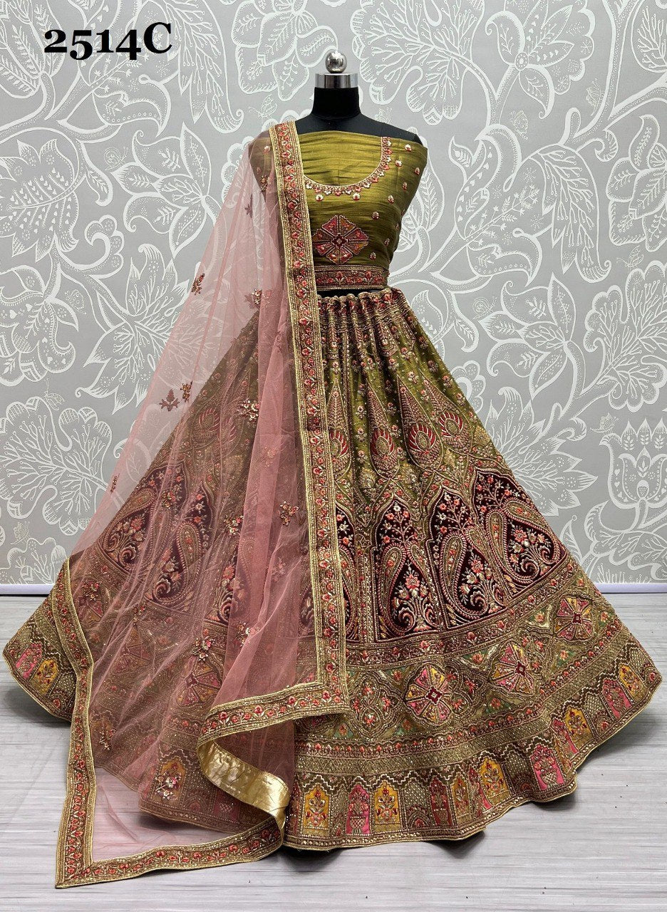 2514C Anjani Art Lehenga Choli