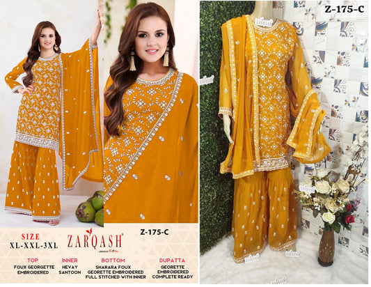 175C Zohra Zarqash Pakistani Readymade Suits
