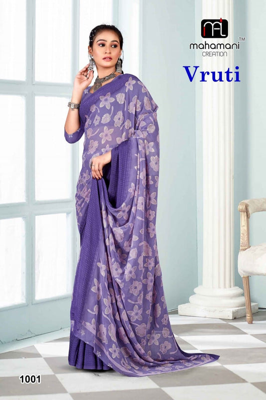 1001 Vruti Mahamani Creation Sarees