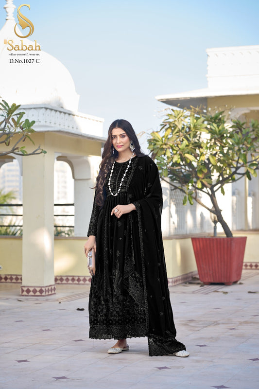 1027C Mohini Sabah Unstitched Suits