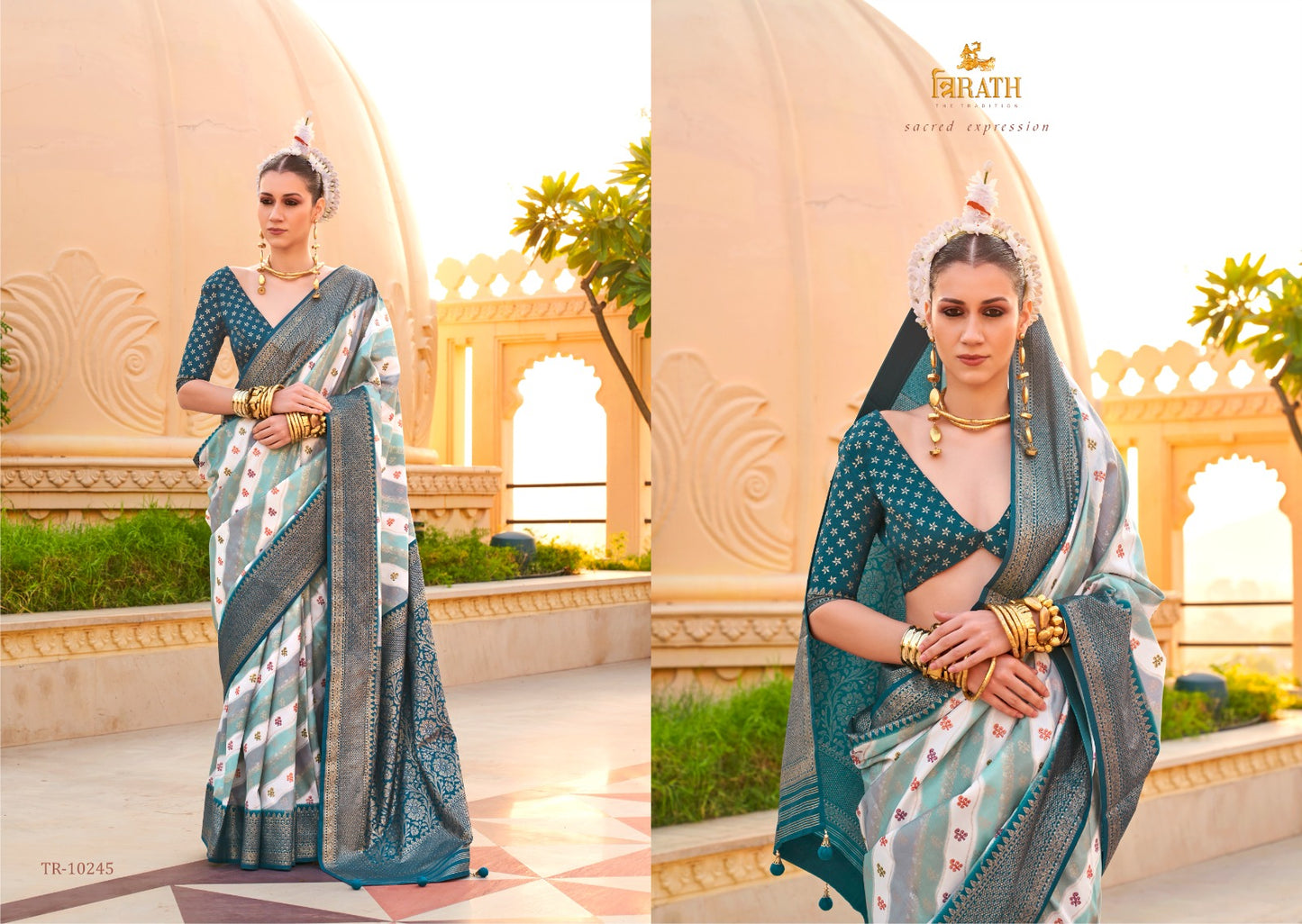 10245 Pratha Trirath Sarees