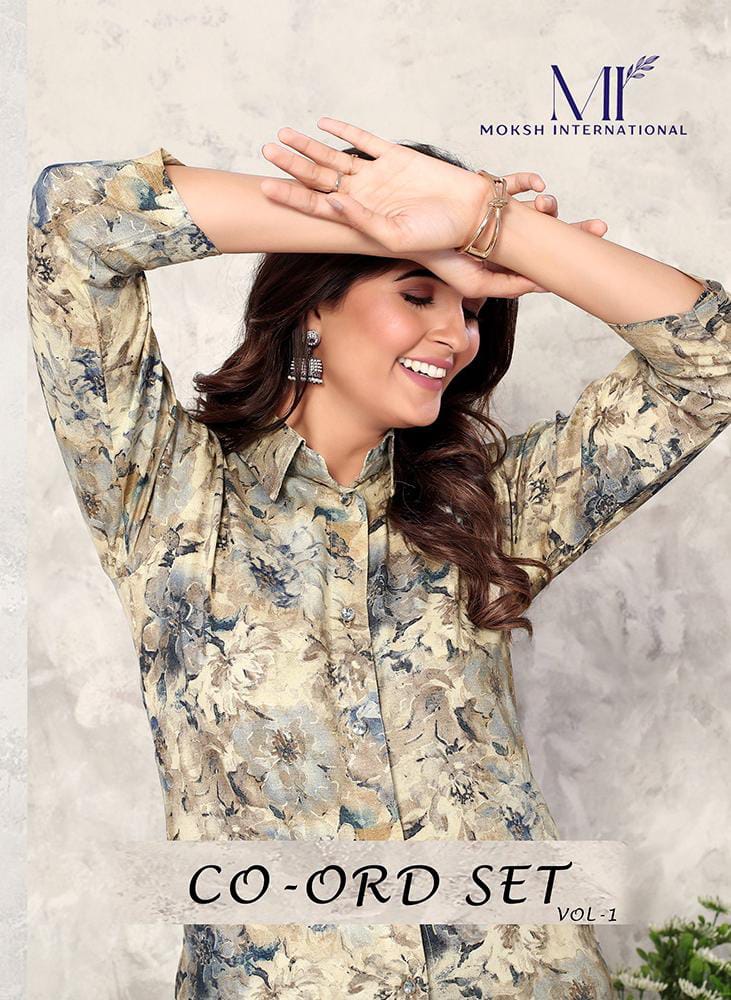 771 Co-Ord Set Vol 1 Moksh Rayon Co Ord Set