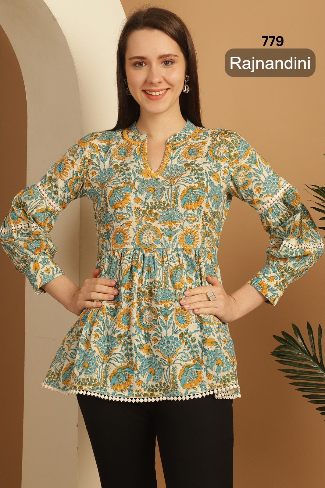 779 Rajnandini Cotton Women Top