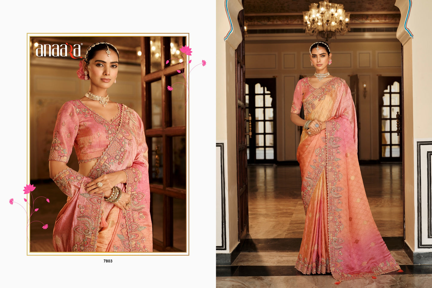 7803 Anaara Tathastu Soft Silk Sarees