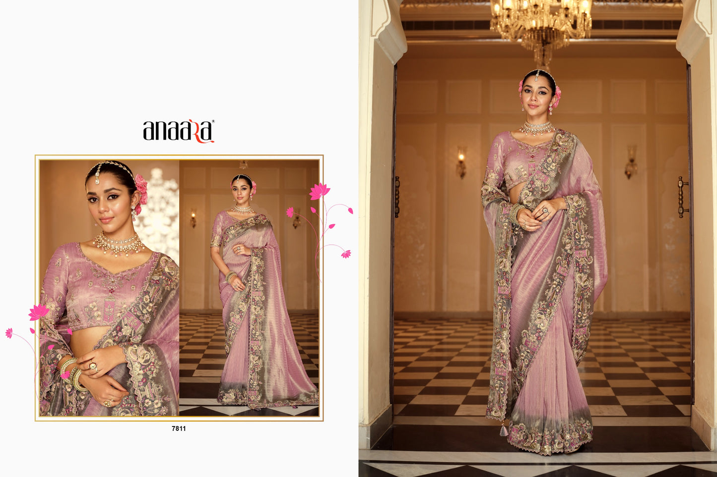 7811 Anaara Tathastu Soft Silk Sarees