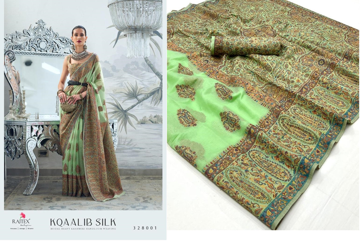 328001 Kqaalib Silk Rajtex Sarees