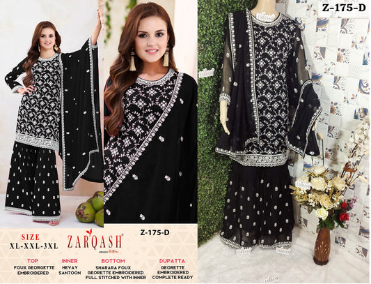175D Zohra Zarqash Pakistani Readymade Suits