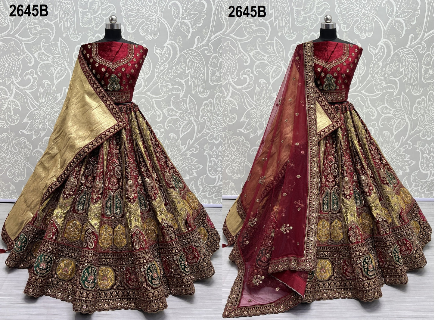 2645B Anjani Art Lehenga Choli