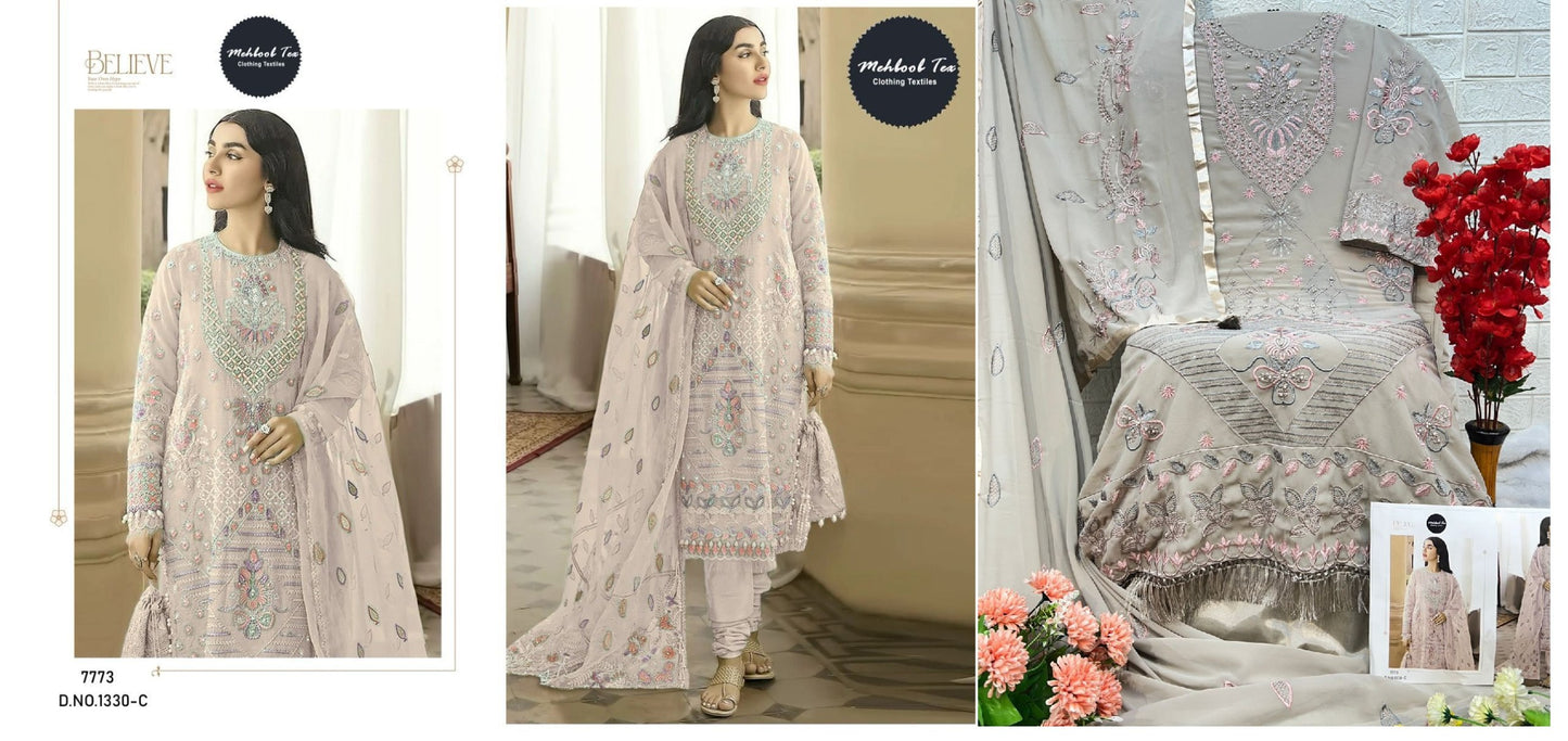 1330C Mehboob Tex Pakistani Salwar Suits