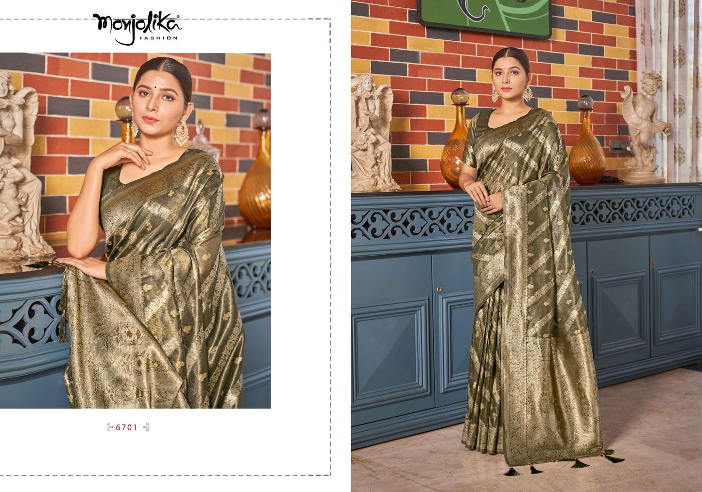 6701 Manasvi Monjolika Fashion Sarees