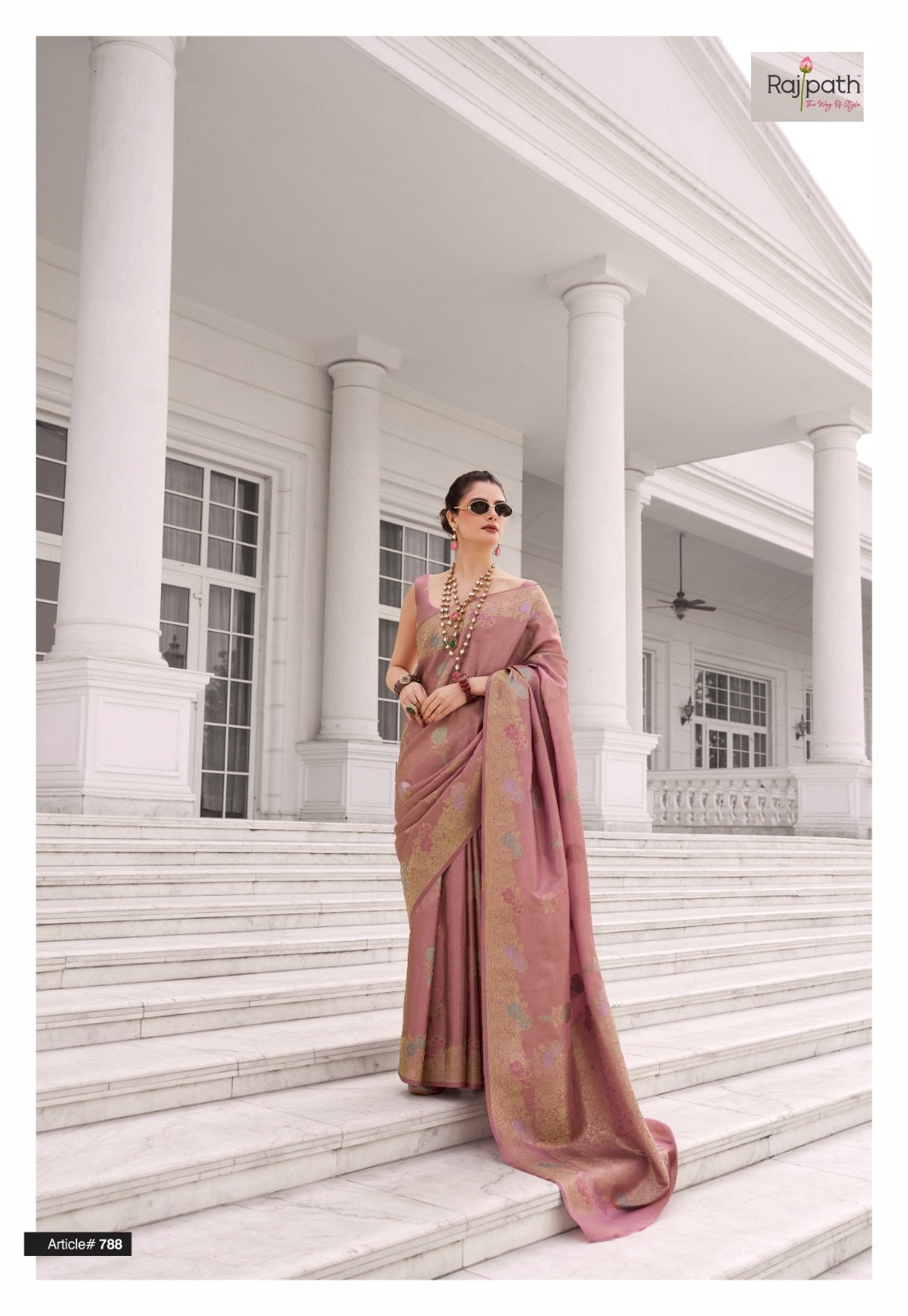 788 Koper Rajpath Kuraa Silk Sarees