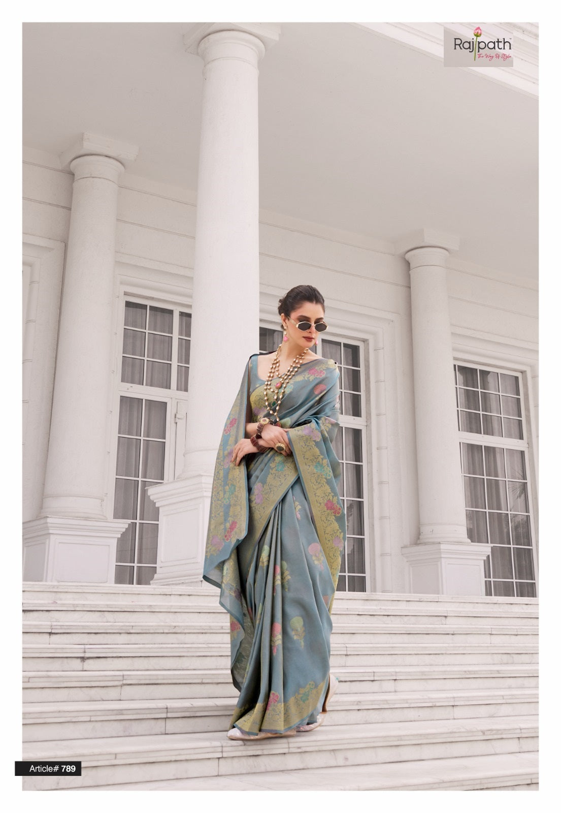 789 Koper Rajpath Kuraa Silk Sarees