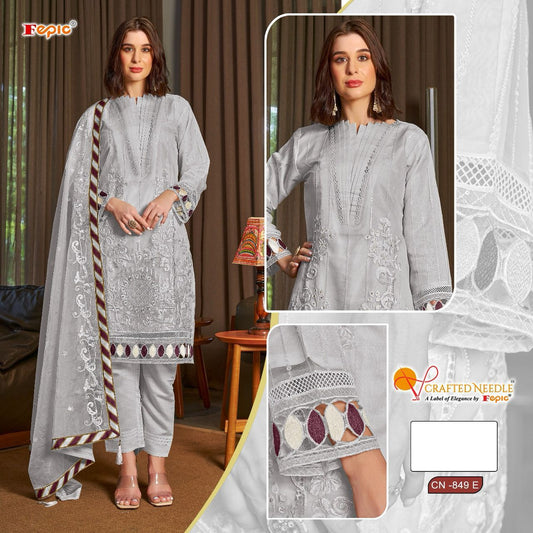 849Be Fepic Crafted Needle Pakistani Readymade Suits