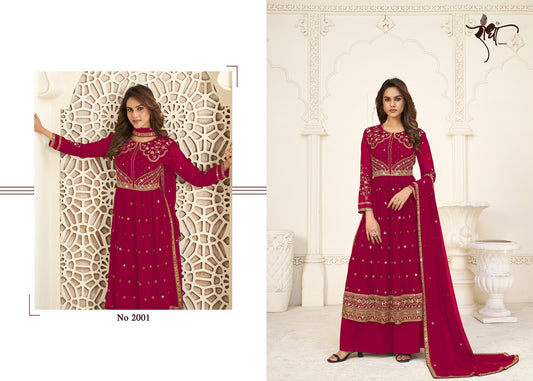 2001 Nayra Vol 3 Radha Unstitched Suits