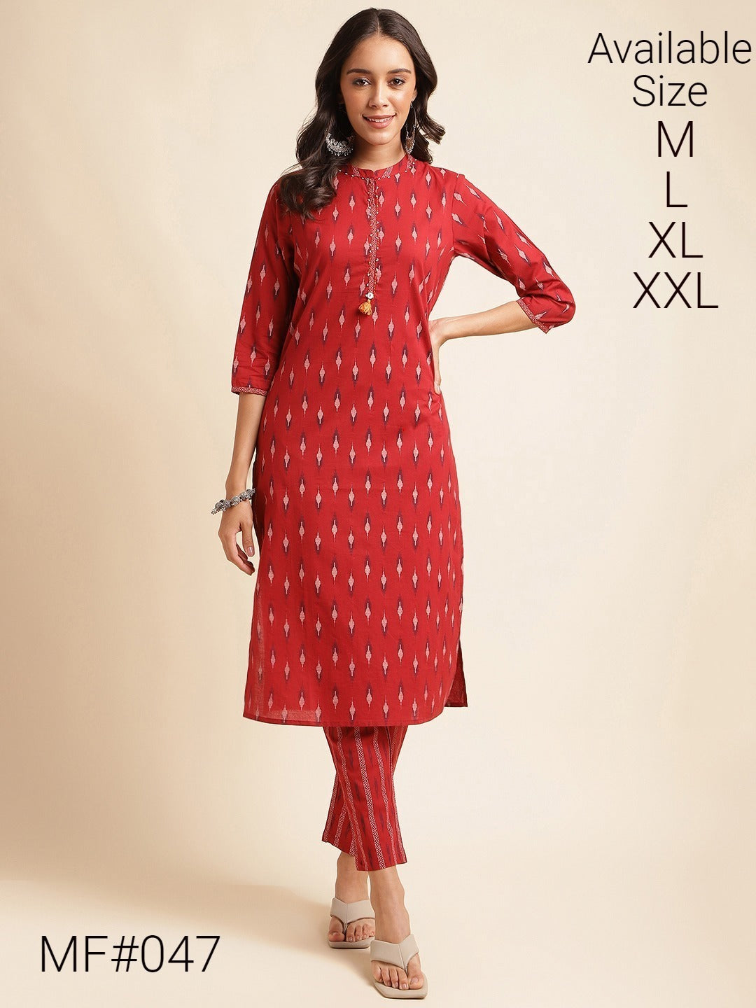Mf 47 Msm Kurti Pant Set