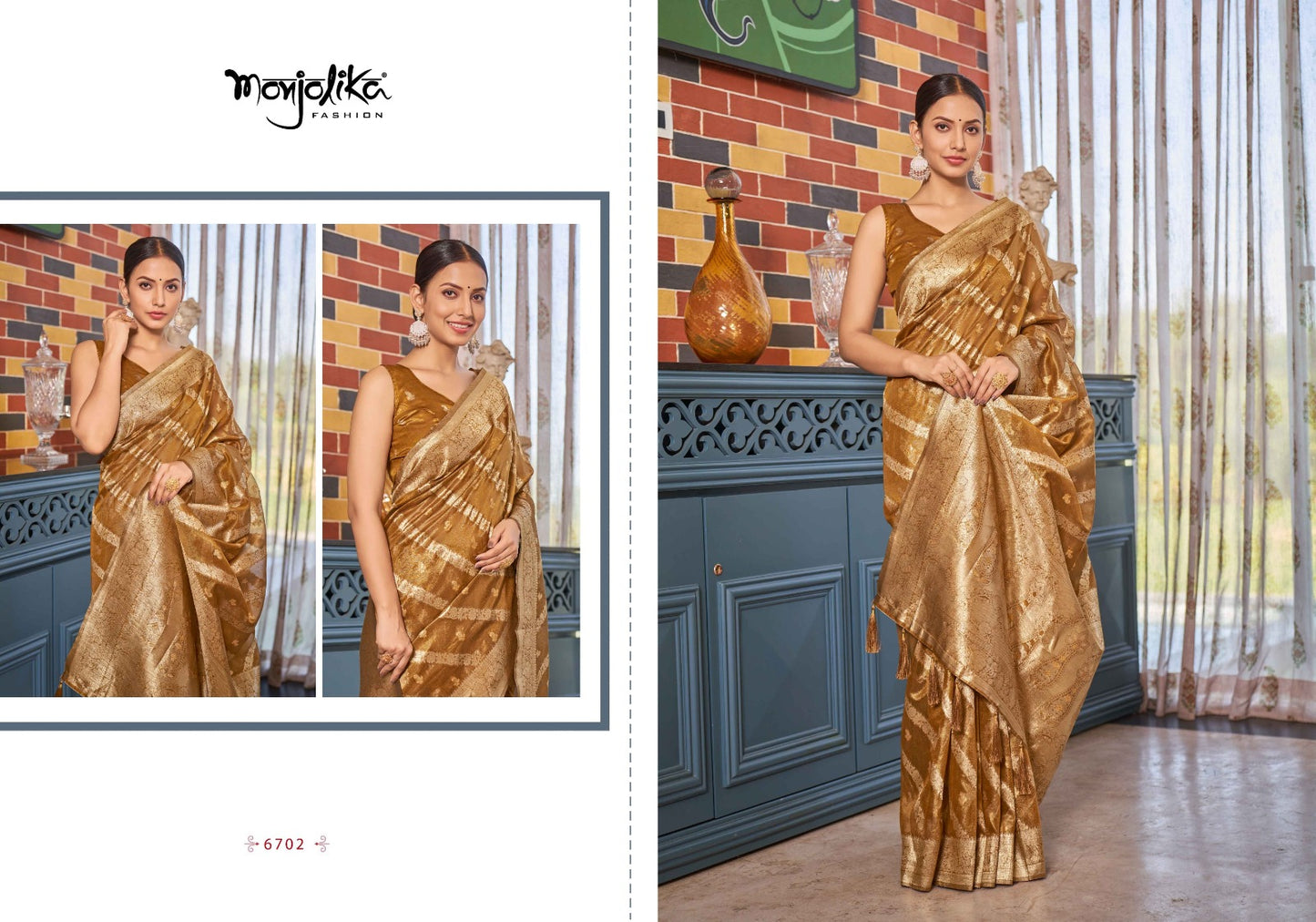 6702 Manasvi Monjolika Fashion Sarees