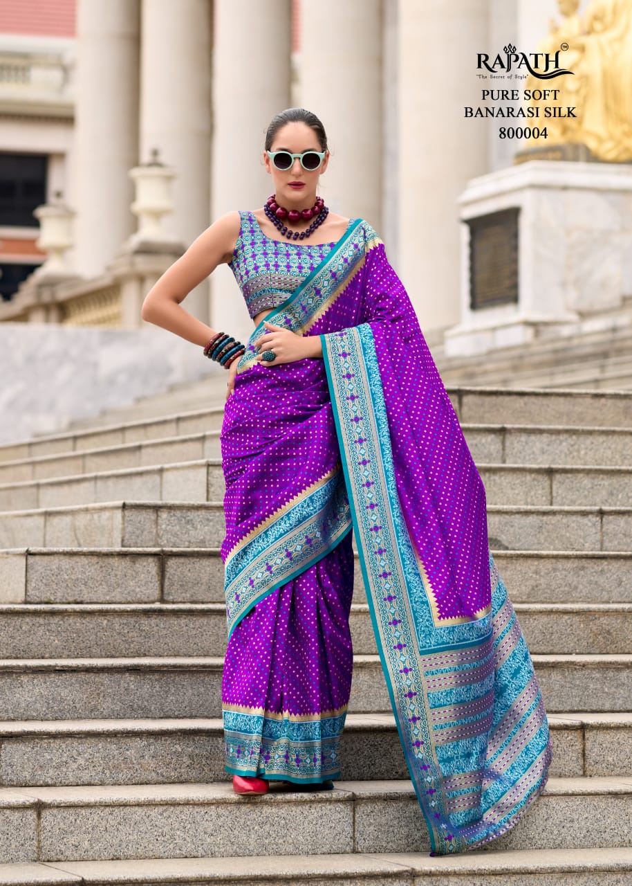 800004 Rehana Rajpath Soft Silk Sarees