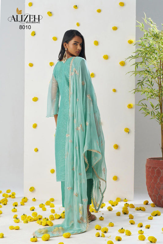 8010 Raag Alizeh Crush Readymade Suits