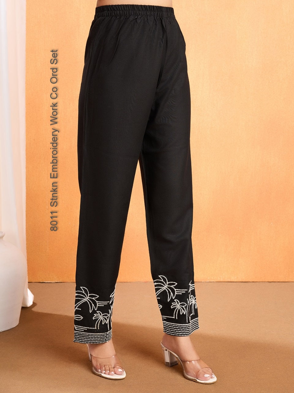 8011 Stnkn Embroidery Work Co Ord Set