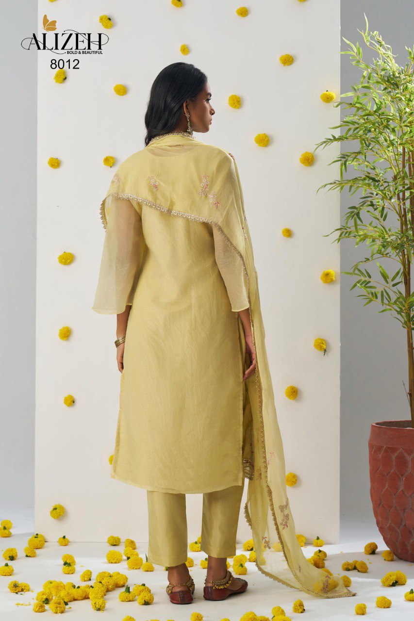 8012 Raag Alizeh Crush Readymade Suits