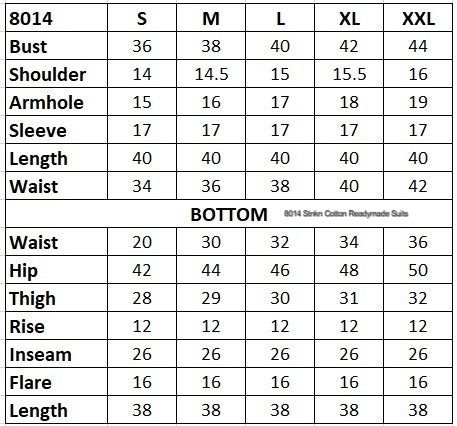 8014 Stnkn Cotton Readymade Suits