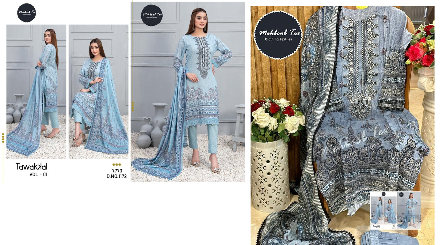 1172 Mehboob Tex Pakistani Salwar Suits