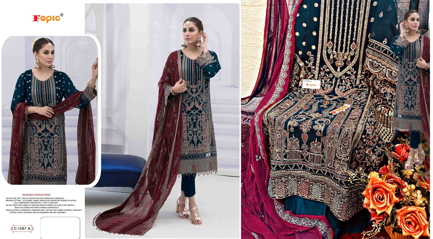 1287A Fepic Pakistani Salwar Suits