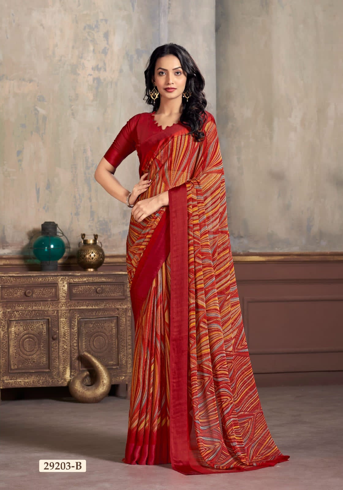 29203B Cherry Vol 40 Ruchi Sarees