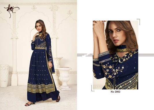 2002 Nayra Vol 3 Radha Unstitched Suits
