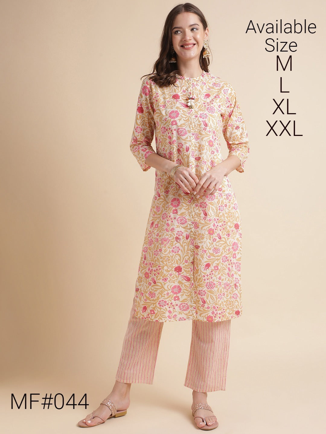 Mf 44 Msm Kurti Pant Set