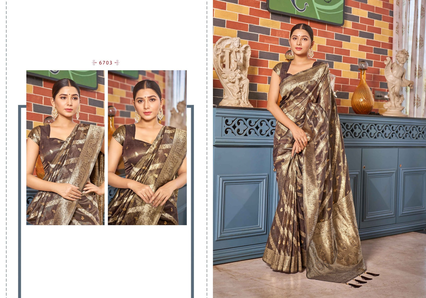 6703 Manasvi Monjolika Fashion Sarees
